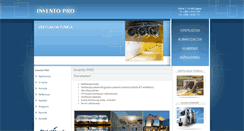Desktop Screenshot of invento-pro.hr